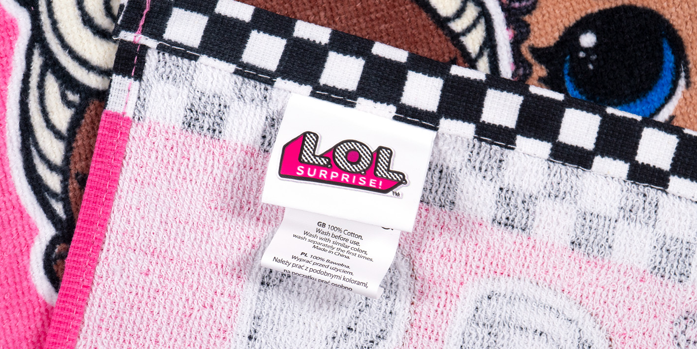 Ręcznik 30x50 cm lol hej doll